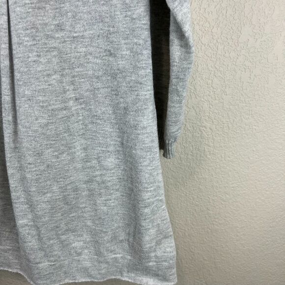 CP Company Cotton Blouse Size 42 L Gray Scoop Neck Pleated Capsule Staple - Picture 5 of 12